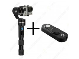 Feiyu G4 3-Axis Handheld Steady Gimbal for Action Cameras with Feiyu G4-RMT USB Remote Control for FY-G4 Gimbal